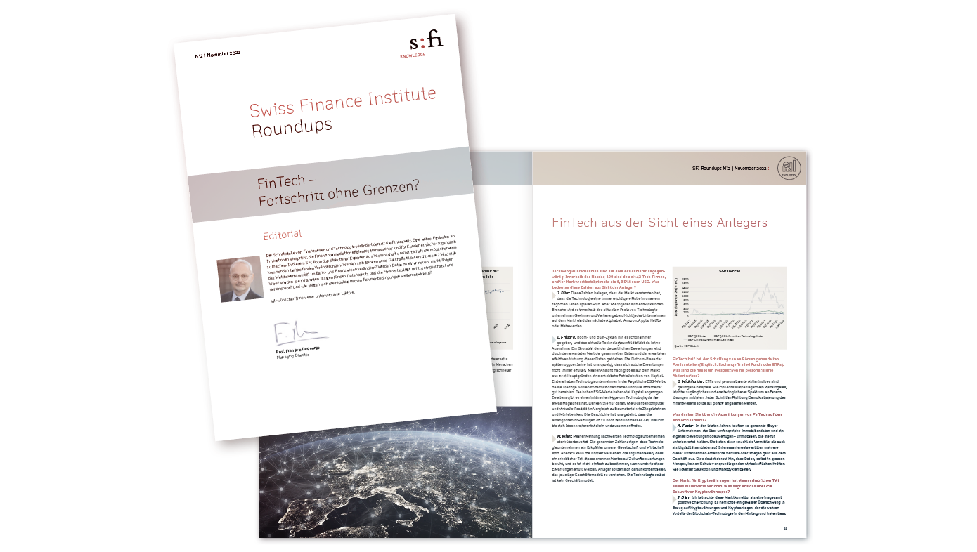 SFI Roundups: FinTech – Fortschritt ohne Grenzen?