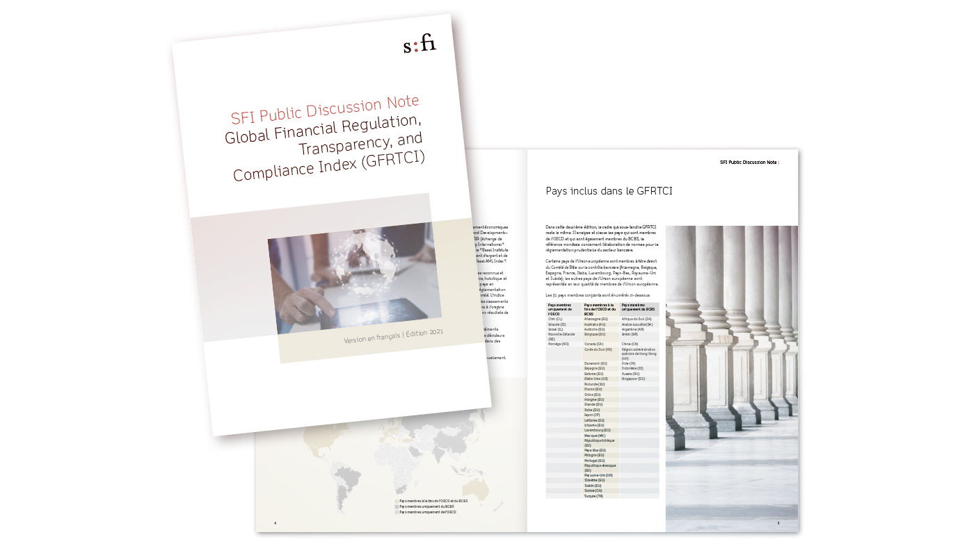Mise à jour du Global Financial Regulation, Transparency, and Compliance Index (GFRTCI)